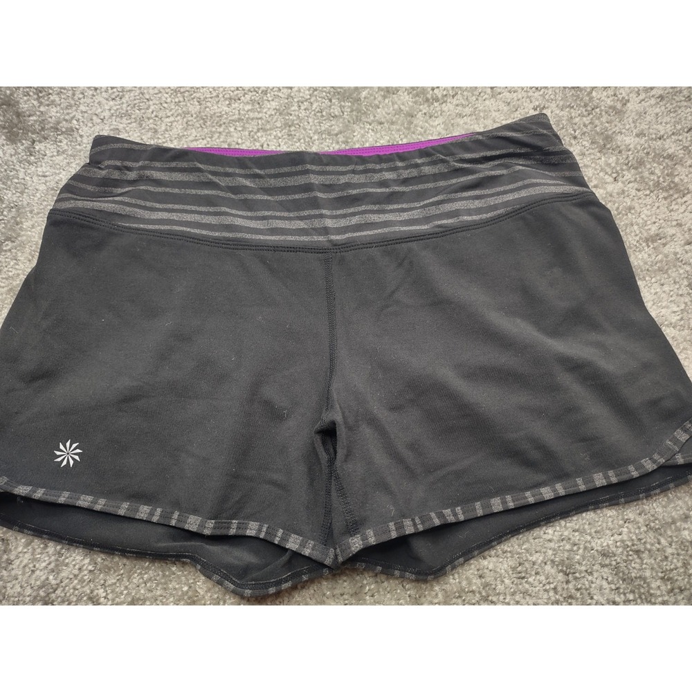Athleta Shorts Women's size Small‎ Gray  Running Athletic Sports
